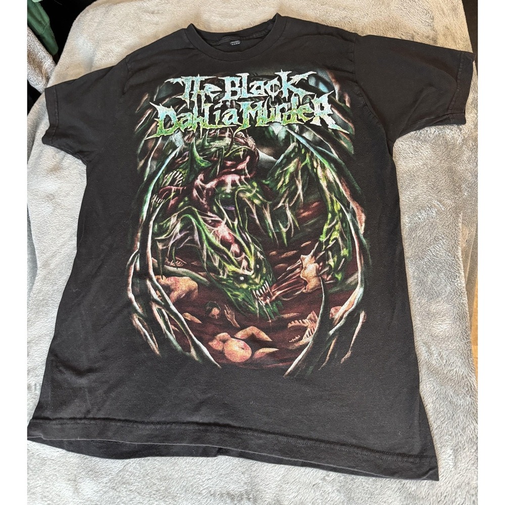 The Black Dahlia Murder Shirt Mens Large Black Death Metal Horror Tee Tultex